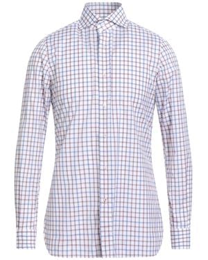 Isaia Shirt Cotton - Blue