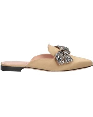 Alberta Ferretti Mules & Zuecos - Blanco