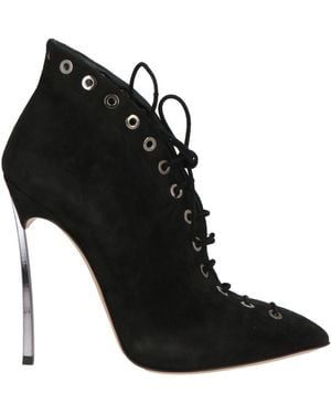Casadei Ankle Boots Leather - Black