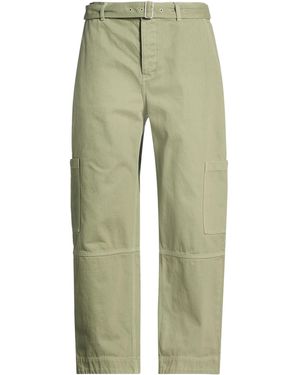 Maison Kitsuné Pants Cotton - Green