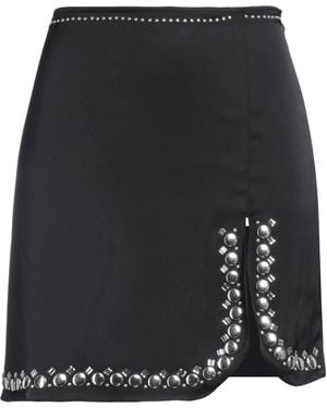 Rabanne Mini Skirt Polyester - Black
