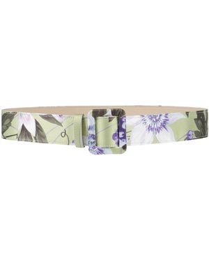 GIADA CURTI Belt Textile Fibers - Multicolor