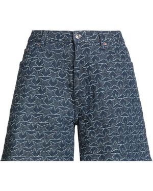 Bellerose Shorts & Bermuda Shorts Cotton, Elastane - Blue