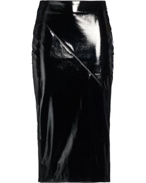 GAUGE81 Midi Skirt Polyurethane, Polyester - Black