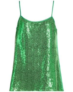 CAMILLA Top Polyester, Elastane - Green