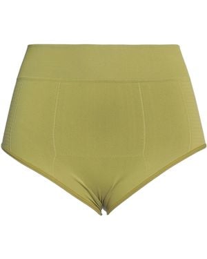 Rick Owens Lime Shorts & Bermuda Shorts Polyamide, Elastane - Green