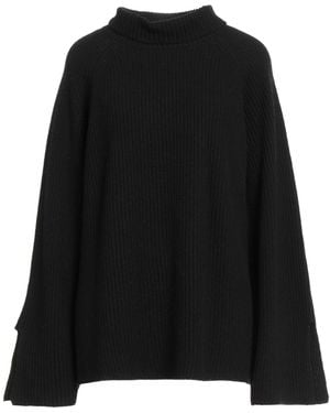 Clips Rollkragenpullover - Schwarz