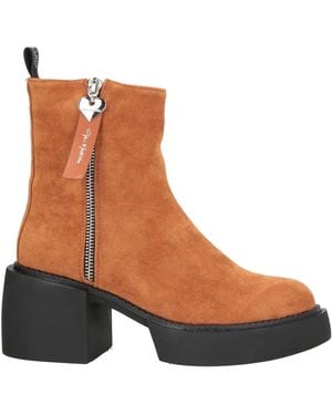 Gai Mattiolo Ankle Boots - Brown