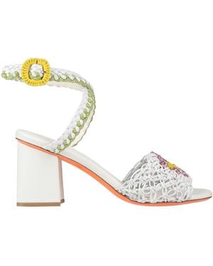 Santoni Sandals Leather - Metallic