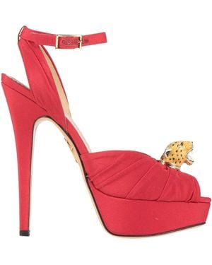 Charlotte Olympia Sandals - Red