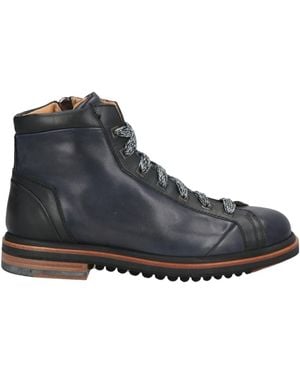 Santoni Ankle Boots Leather - Black