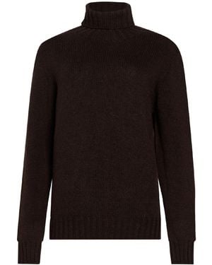 Artichoke Dark Turtleneck Cashmere - Black