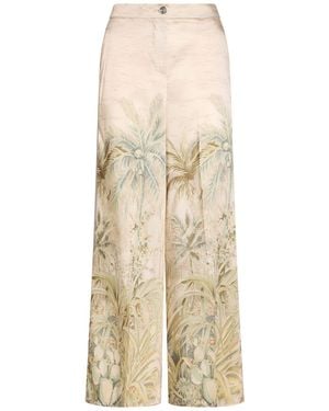 Liu Jo Pants Polyester - Natural