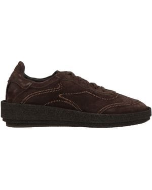 THE ANTIPODE Dark Sneakers Leather - Brown