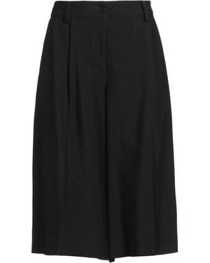 P.A.R.O.S.H. Shorts & Bermuda Shorts Viscose, Elastane - Black