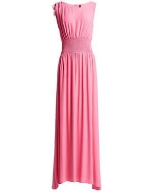 Manila Grace Maxi Dress Viscose - Pink