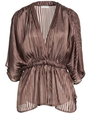 Ballantyne Top Silk - Brown