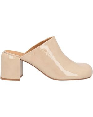 Audley Mules & Clogs - Natural