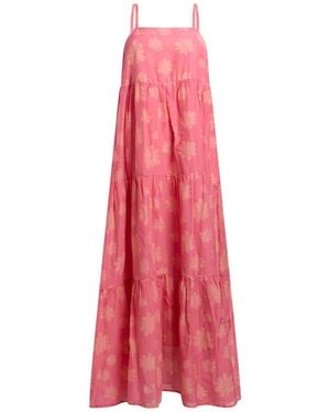 ALESSIA SANTI Maxi Dress Cotton, Silk - Pink
