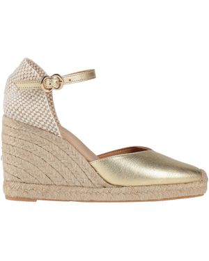 MyChalom Espadrilles Leather, Textile Fibers - Natural
