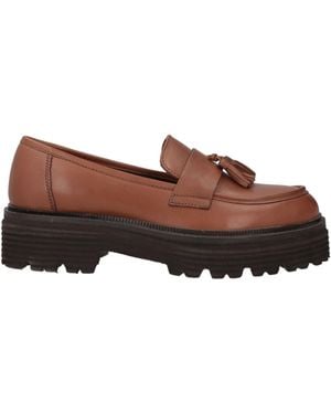 CafeNoir Loafers - Brown