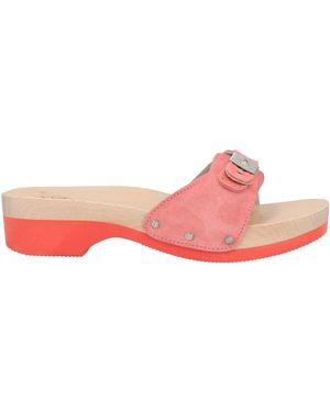 Scholl Mules & Clogs Leather - Pink