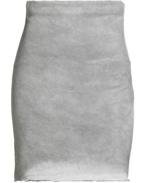 Rick Owens Denim Skirt - Grey