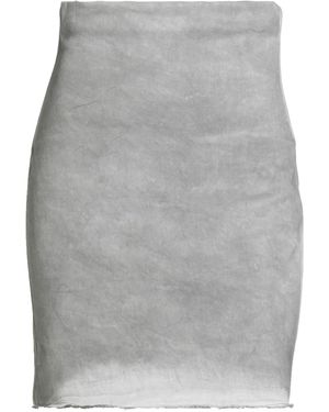 Rick Owens Denim Skirt - Grey