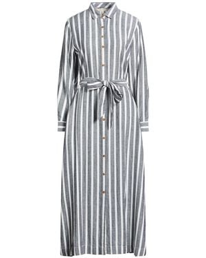 Barbour Maxi Dress Lyocell, Linen - White