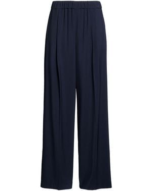 Patrizia Pepe Trousers Polyester, Elastane - Blue