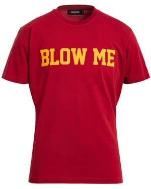 DSquared² T-Shirts - Red