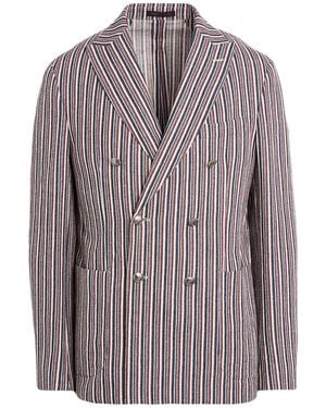 The Gigi Blazer Cotton, Linen, Viscose, Polyamide - Purple