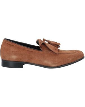 Daniele Alessandrini Loafers Soft Leather - Brown