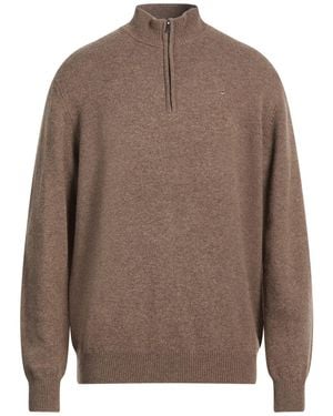 Hackett Col Roulé - Marron