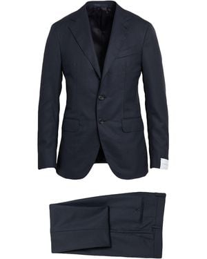 Caruso Suit Wool - Blue