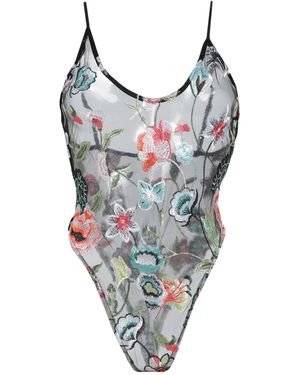 Gildan Lingerie Bodysuit - Black