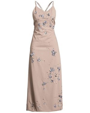 DES_PHEMMES Maxi Dresses - Natural