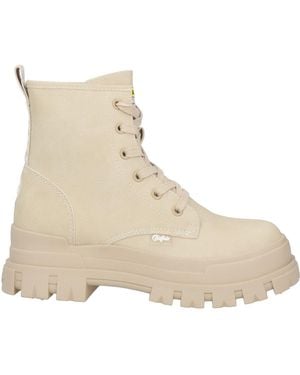 Buffalo Ankle Boots - Natural