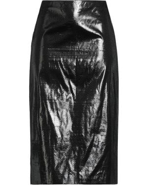 McQueen Midi Skirt - Black