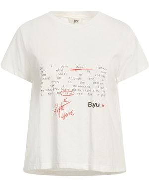 B.yu T-Shirt Cotton - White