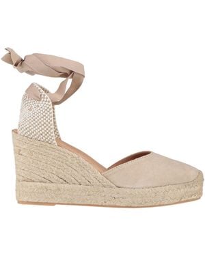 Macarena Espadrilles Leather - Natural