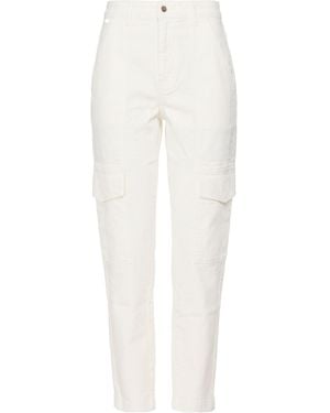 Liu Jo Pants Cotton, Elastane - White