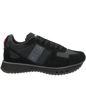 Blauer Sneakers - Schwarz