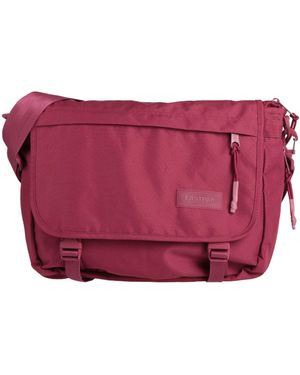 Eastpak Burgundy Cross-Body Bag Textile Fibres - Red