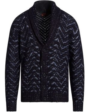 Missoni Midnight Cardigan Wool, Alpaca Wool, Polyamide - Blue