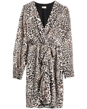 Rebel Queen Light Mini Dress Polyester - White