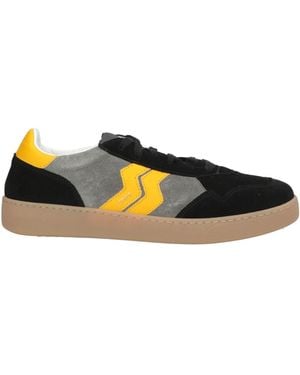 Strype Trainers Leather - Black