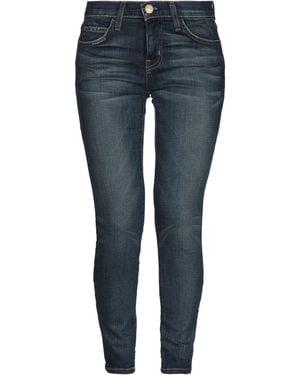 Current/Elliott Jeans Cotton, Polyester, Elastane - Blue