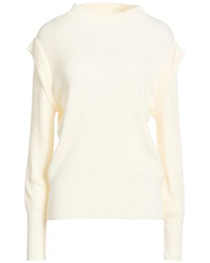 Caroline Biss Ivory Sweater Viscose, Polyamide, Cotton, Cashmere - White