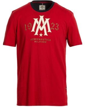 Aeronautica Militare T-Shirt Cotton - Red